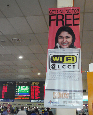 Wifi Internet Access at LCCT