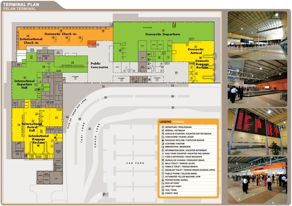 LCCT Terminal Floor Plan