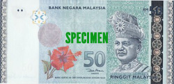 Fifty Malaysia Ringgit (RM50)
