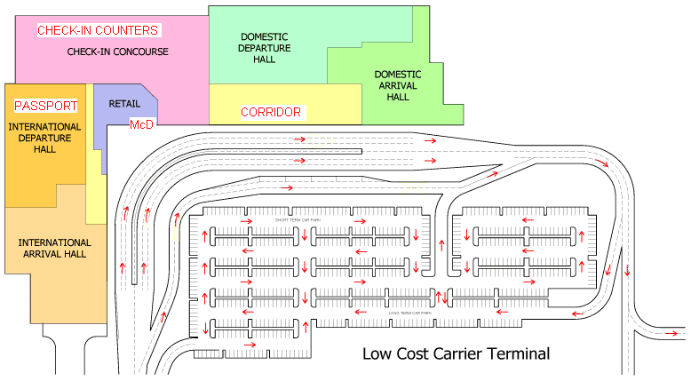 LCCT Floor Plan