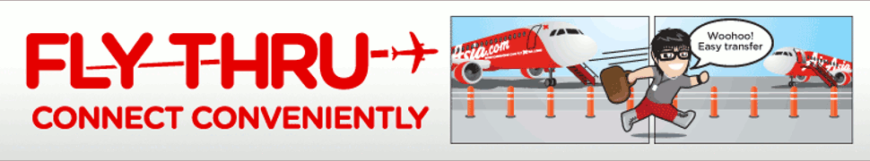 AirAsia Fly Thru Service - Connect Conveniently