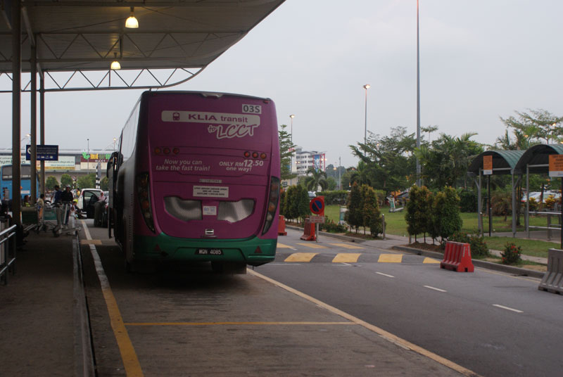 Shuttle bus from LCCT to Salak Tinggi station