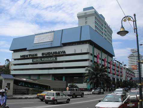 Hentian Puduraya Bus Station Exterior