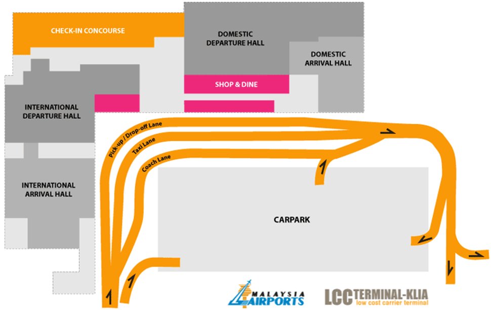 LCCT Floor Layout Plan
