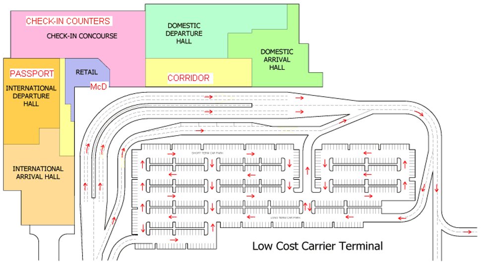 LCCT Floor Layout Plan