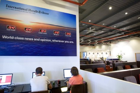 LCCT Plaza Premium Lounge Internet Station