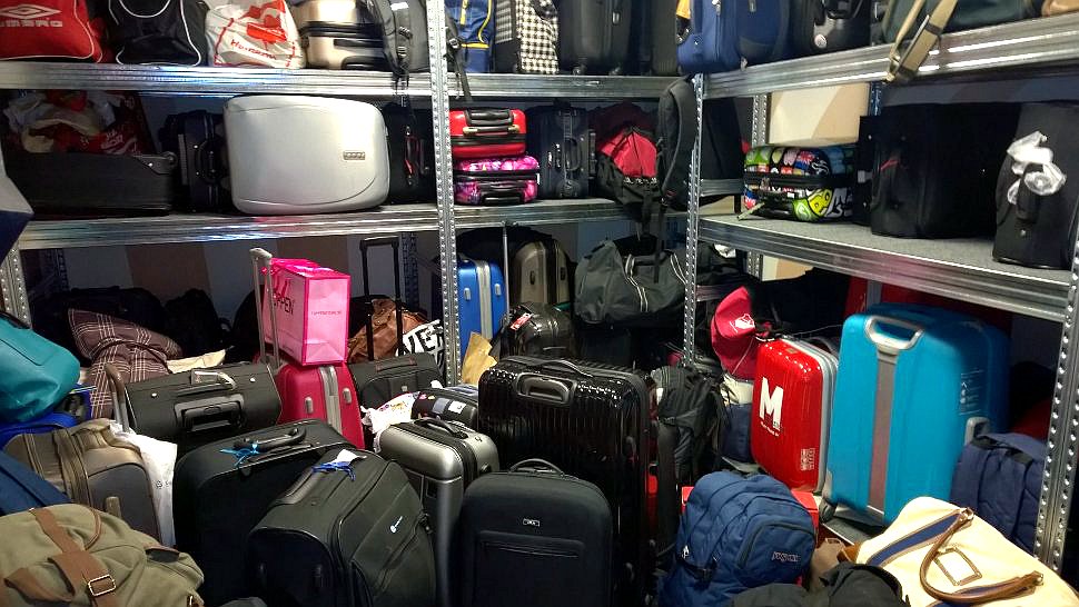 Image result for luggage storage